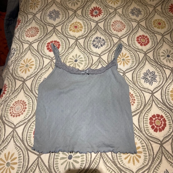 American Eagle Lace Trimmed Cami - Picture 1 of 4